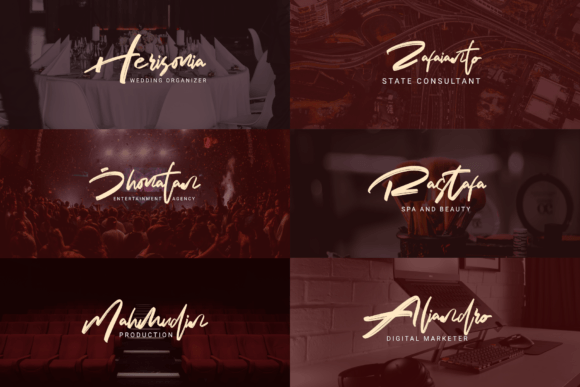 Hellombah Font Poster 4