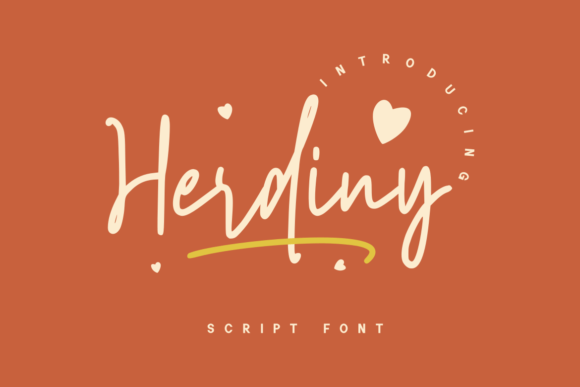 Herdiny Font Poster 1