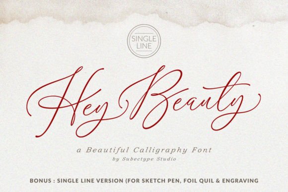 Hey Beauty Font