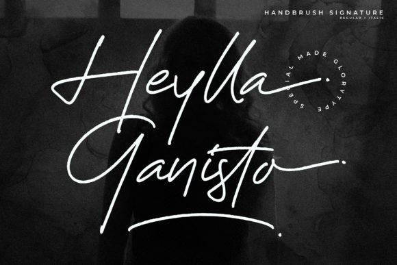 Heylla Ganisto Font Poster 1