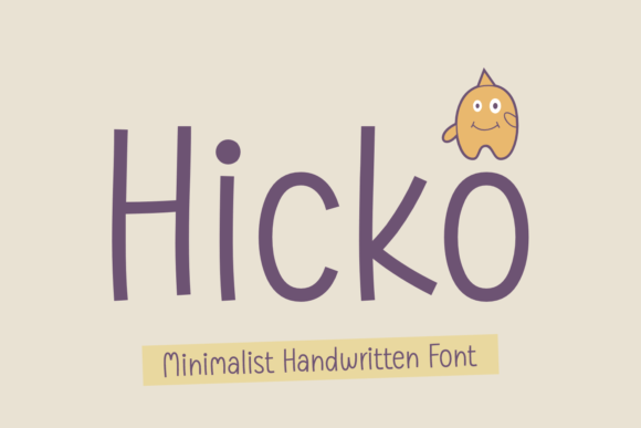 Hicko Font Poster 1