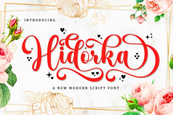 Hidorka Font Poster 1