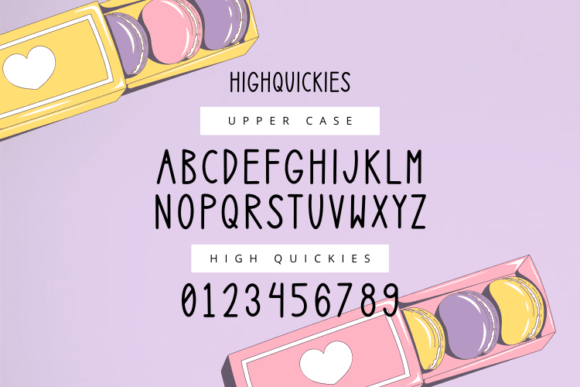 High Quickies Font Poster 2