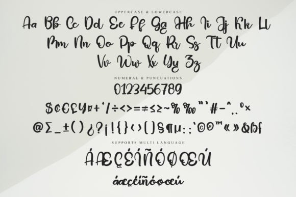 Highland Font Poster 5