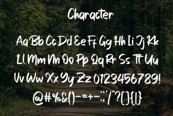 Hiking Advanture Font Poster 4