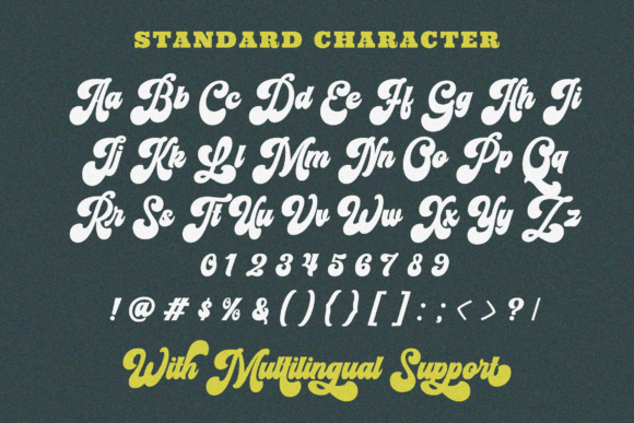 Hiladous Font Poster 2