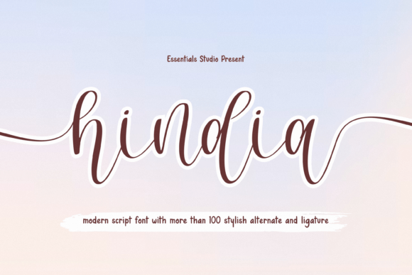 Hindia Font