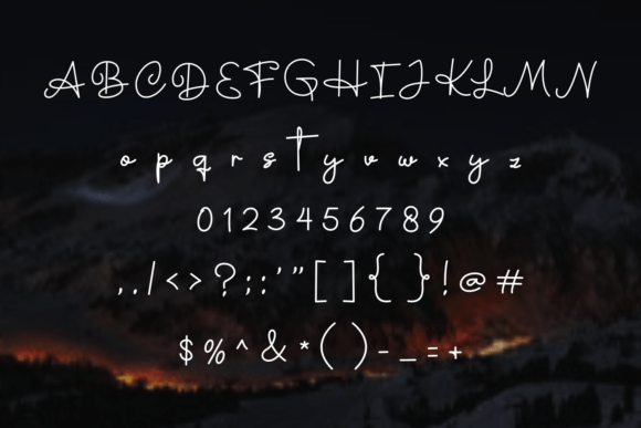 Hitbary Font Poster 2