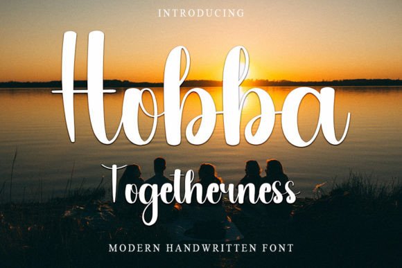 Hobba Togetherness Font Poster 1