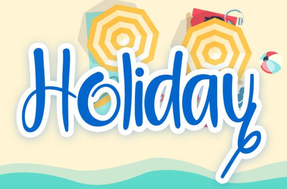 Holiday Font