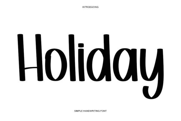 Holiday Font