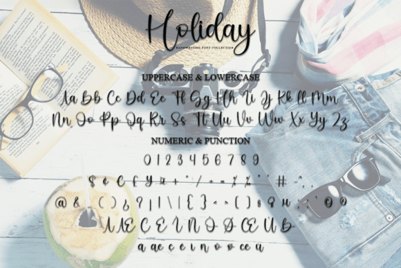 Holiday Font Poster 6