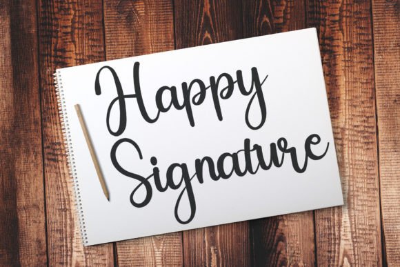 Holiday Font Poster 4