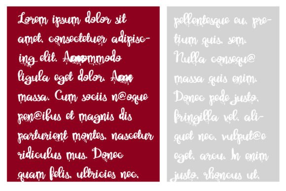 Holiday Berry Font Poster 5