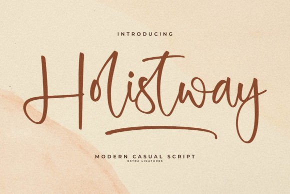 Holistway Font Poster 1