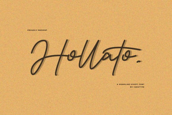 Hollato Font Poster 1
