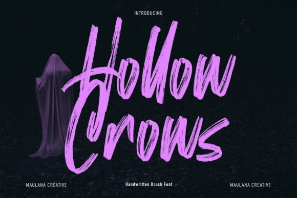 Hollow Crows Font Poster 1