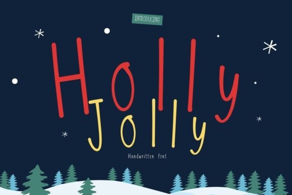 Holly Jolly Font