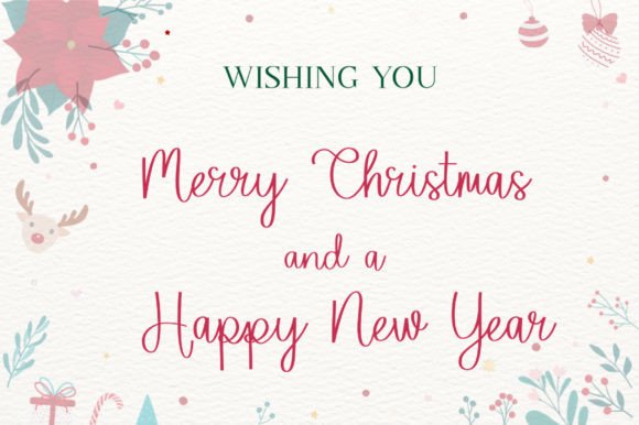 Holly Joy Font Poster 6