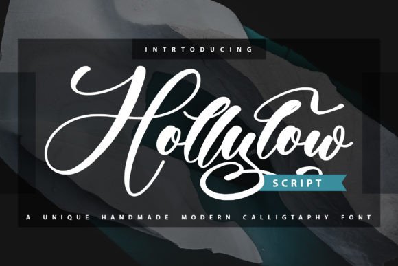 Hollylow Font Poster 1