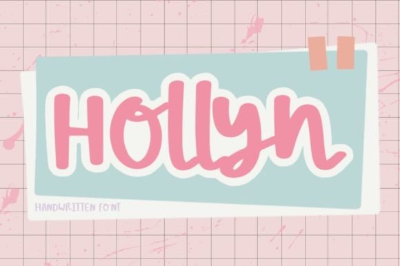 Hollyn Font Poster 1