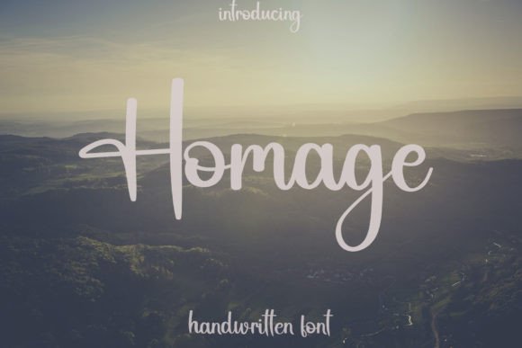 Homage Font