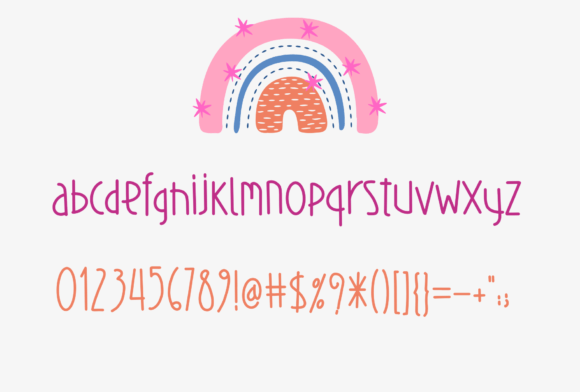 Home School Font Poster 3
