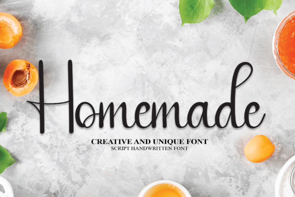 Homemade Font