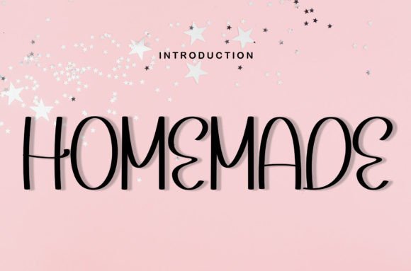 Homemade Font