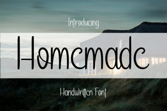 Homemade Font