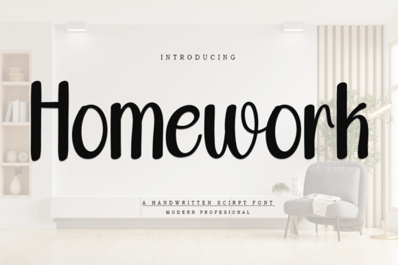 Homework Font