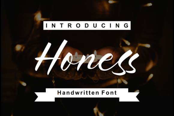 Honess Font Poster 1