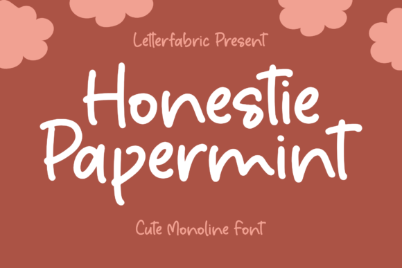 Honestie Papermint Font Poster 1
