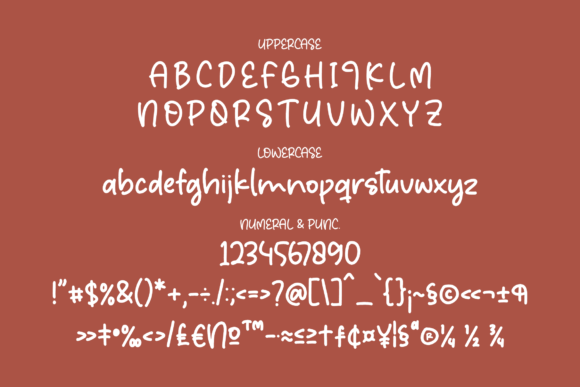 Honestie Papermint Font Poster 13