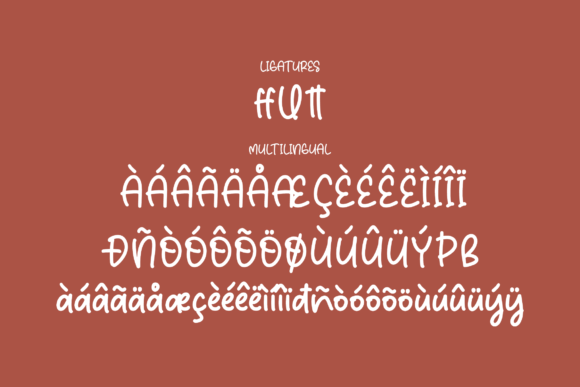 Honestie Papermint Font Poster 14