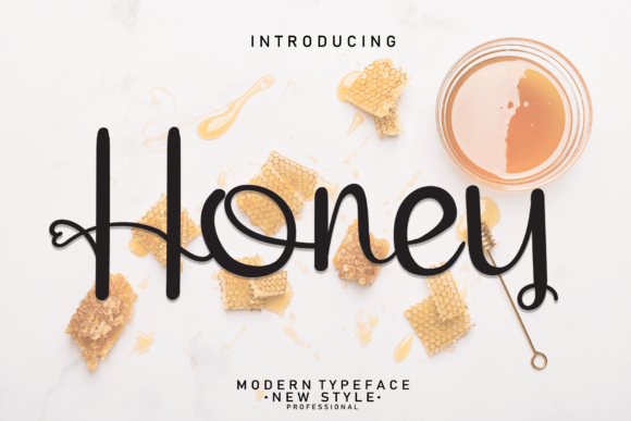 Honey Font Poster 1