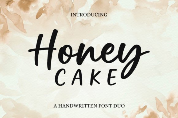 Honey Cake Font Poster 1