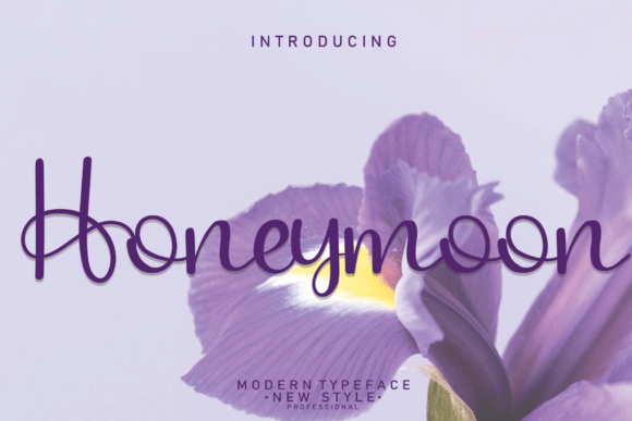 Honeymoon Font Honeymoon Font Poster 1