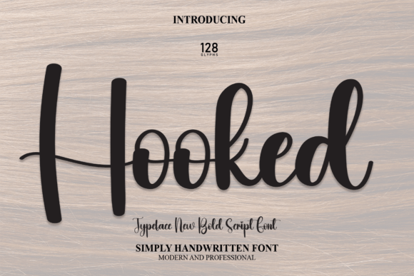 Hooked Font Poster 1
