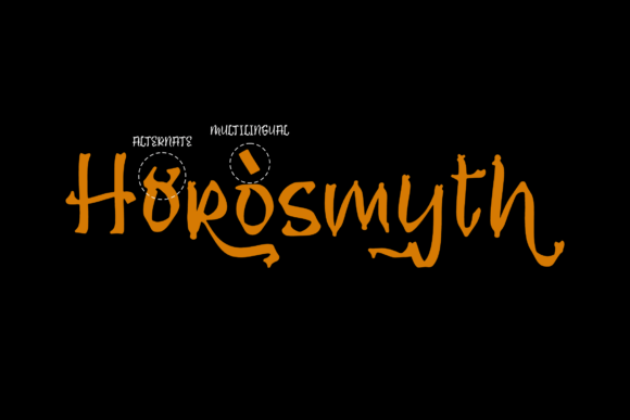 Horosmyth Font Poster 12