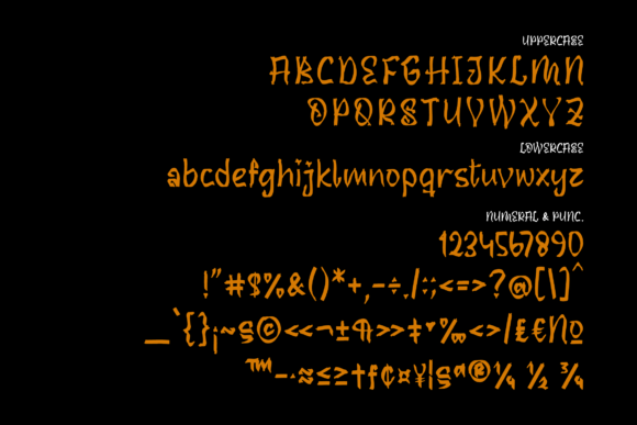 Horosmyth Font Poster 13