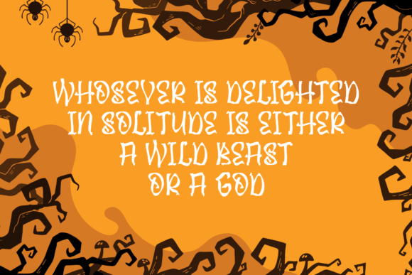 Horosmyth Font Poster 4
