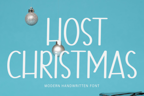 Host Christmas Font