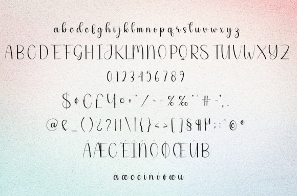 House Font Poster 6
