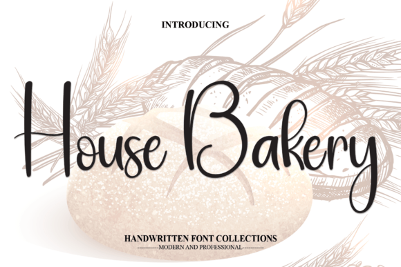 House Bakery Font Poster 1