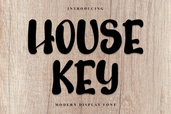 House Key Font