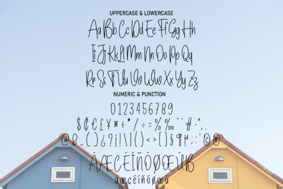 House Planner Font Poster 4