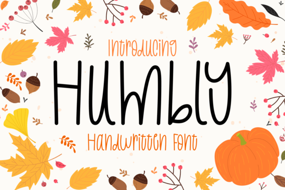 Humbly Font Poster 1