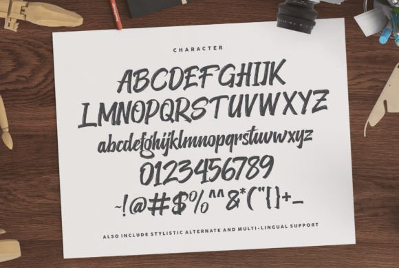 Hunting Season Font Poster 4