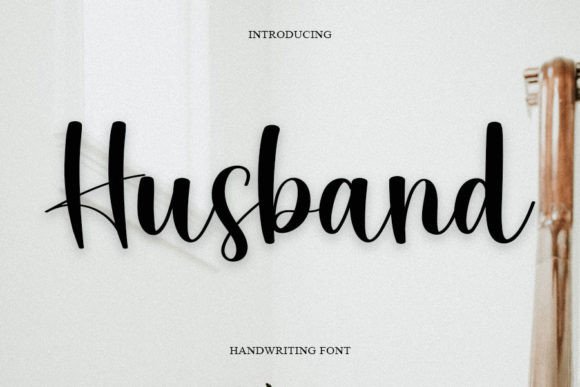 Husband Font Poster 1